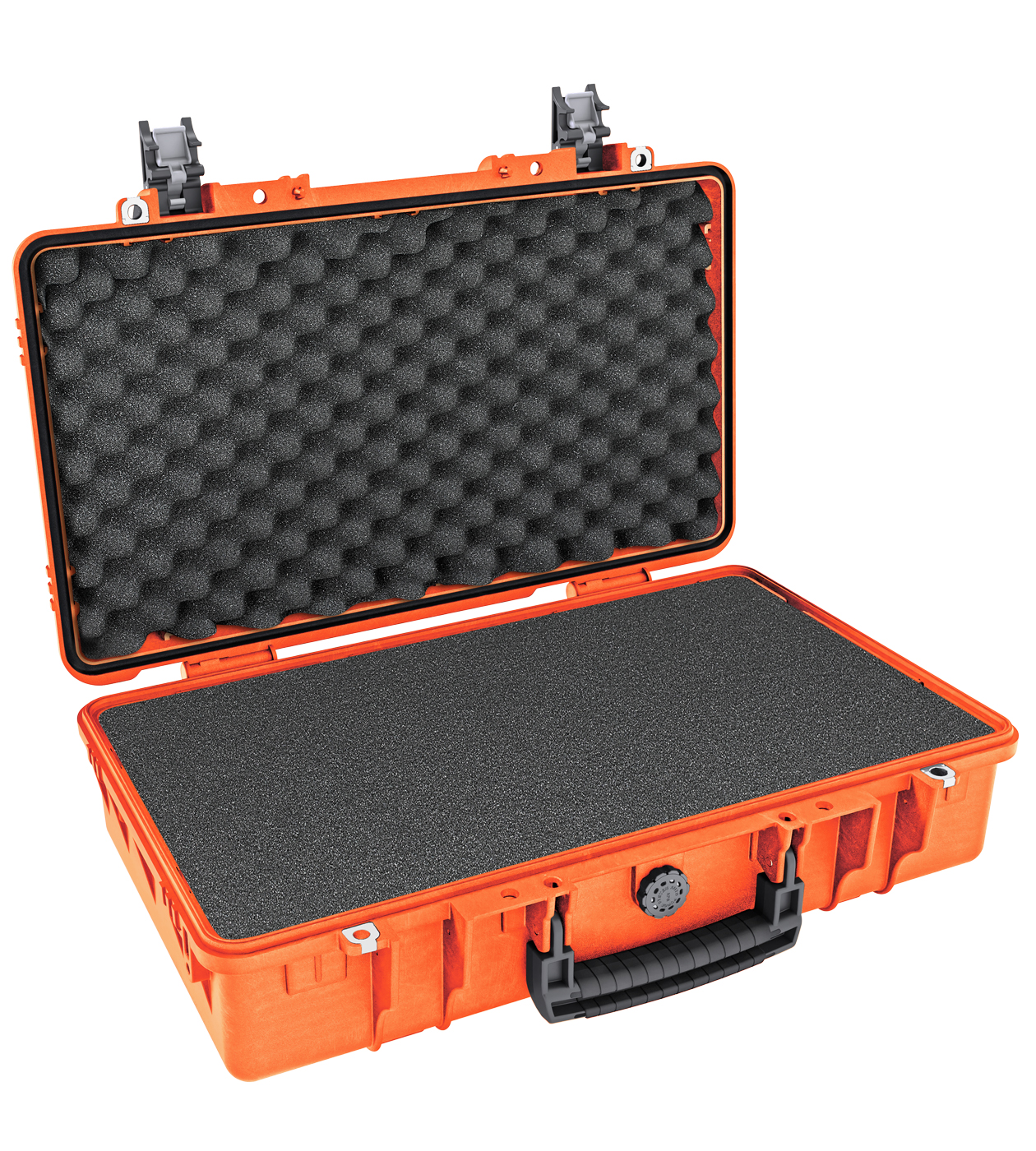 orange / with pre-cubed foam