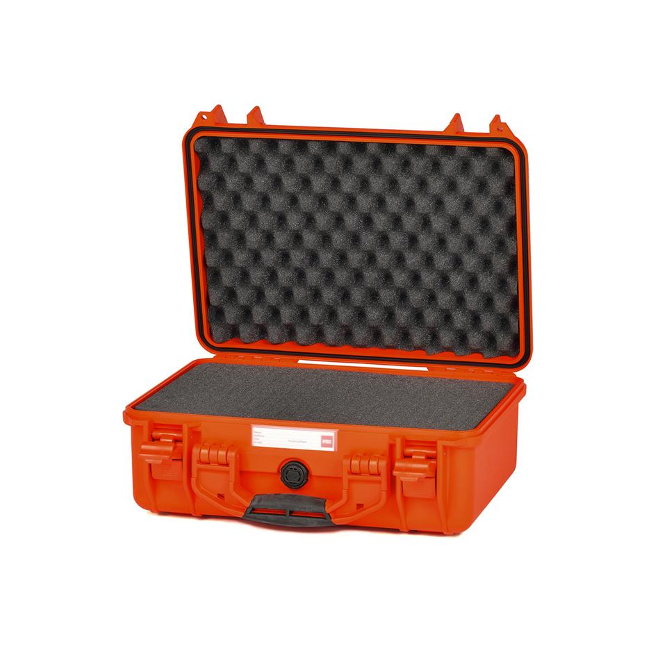 orange / mit Würfelschaumstoff